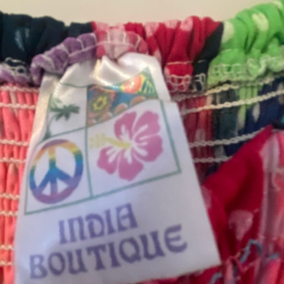 Colorful maxi dress - Picture 2 of 3